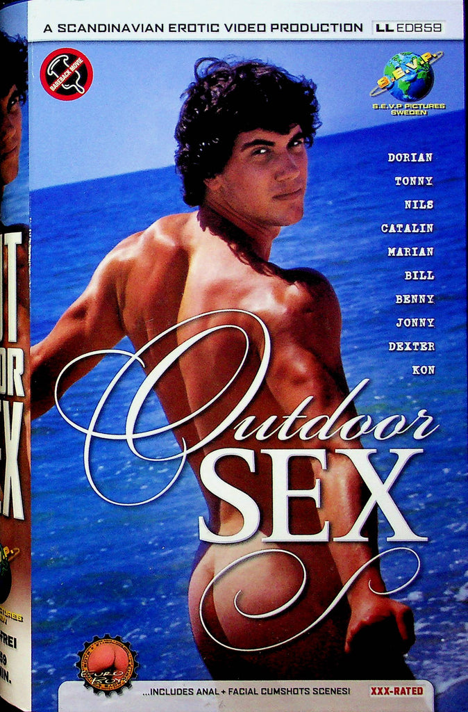 Gay Adult VHS Movie Outdoor Sex Ft.Dorian & Tonny 2004 By SEVP 080123RPVHS3