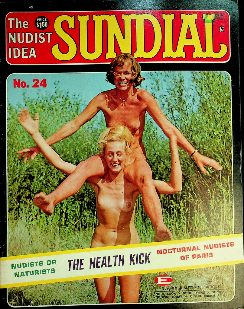 Sundial Nudist Magazine  Nudists Or Naturists / Nudists Of Paris  #24 1965  by Elysium  070426lmp-GSC