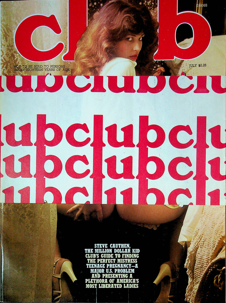 Club Magazine Steve Cauthen July 1978 011224RP2