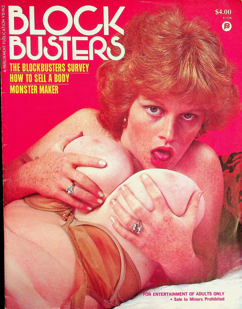 Block Busters Busty Magazine  Lisa De Leeuw / Joyce Gibson  vol.8 #3 1979 Parliament     081426lmp-GSC