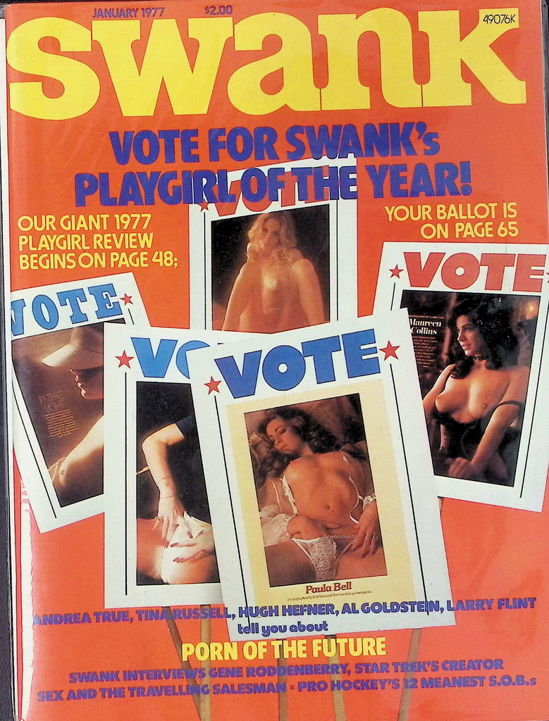 CLEARANCE Swank Magazine featuring Andrea True, Tina Russell January 1976 011626AKP-39