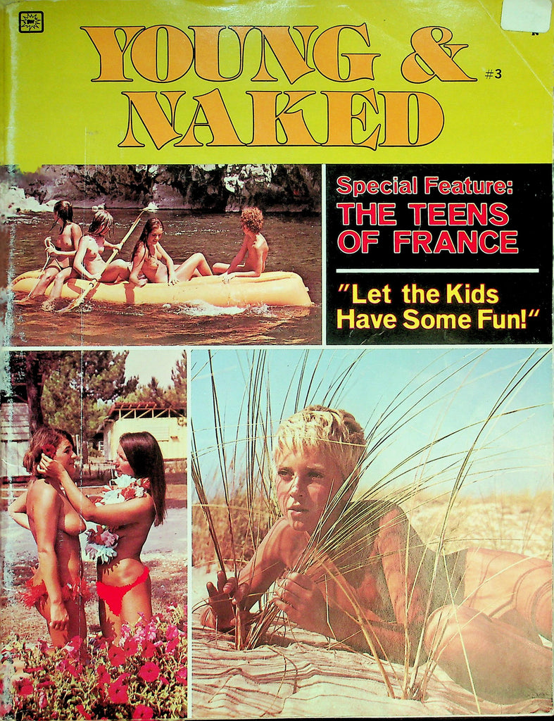 Young & Naked 18+ Nudist Magazine  The Girls Of France / Have Some Fun!  #3  1973  070226lmp-GSC