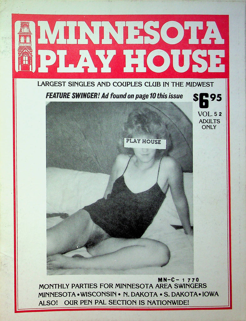 Minnesota Play House Swingers Adult Magazine Vol.52 052423RP