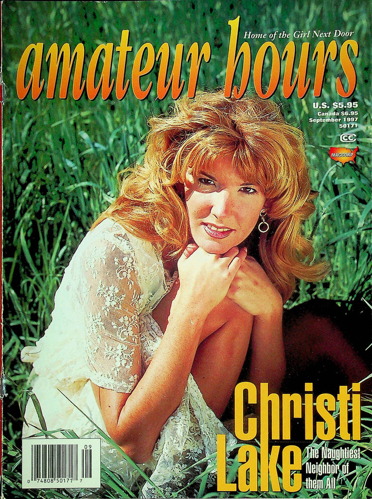 Amateur Hours Men's Magazine Christi Lake September 1997 070624RP