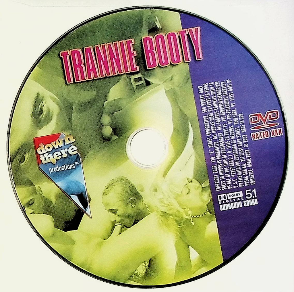 Trannie Booty DVD Down There Productions 2002 No Case or Cover Art 051624tsdvdA45