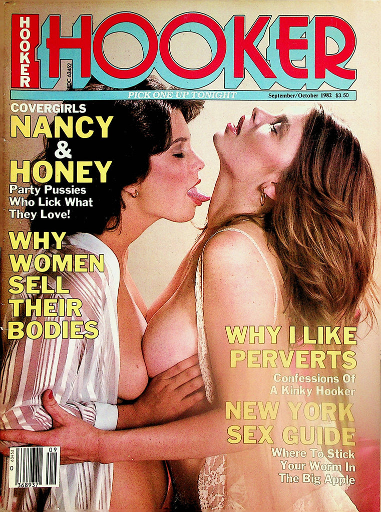 Hooker Magazine  Covergirls Nancy & Honey  September/October 1982   011025lm-p