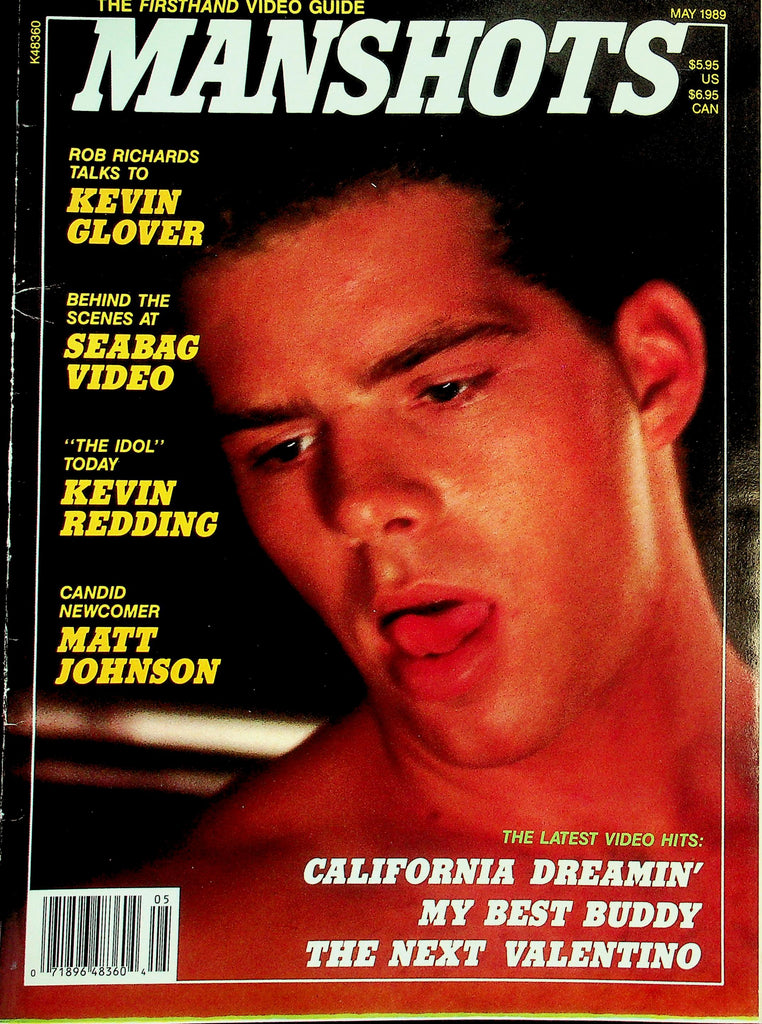 Manshots Gay Magazine   Cover Guy John Davenport  May 1989  052526lmp-GSC
