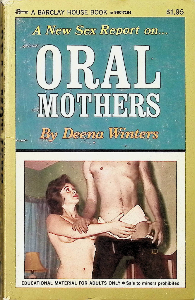 Oral Step Mothers by Deena Winters 9BC-7164 1971 Barclay House Book Adult Erotic Paperback Novel-052824AMP