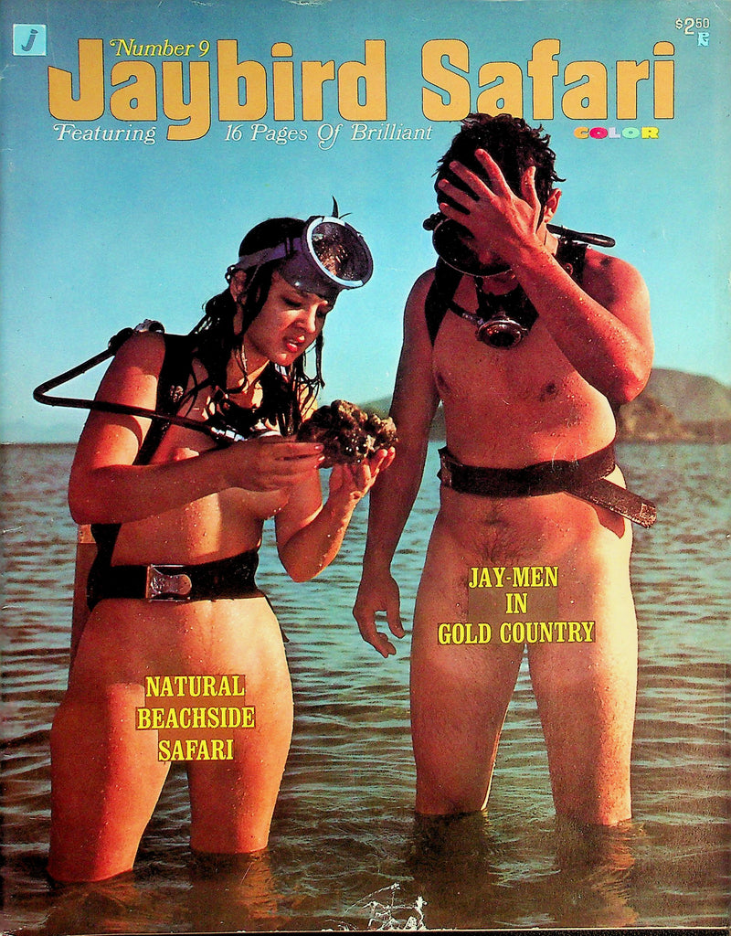 Jaybird Safari Nudist Magazine  Natural Beachside Safari / Jay-Men In Gold Country  #9 1967    082126lmp-GSC