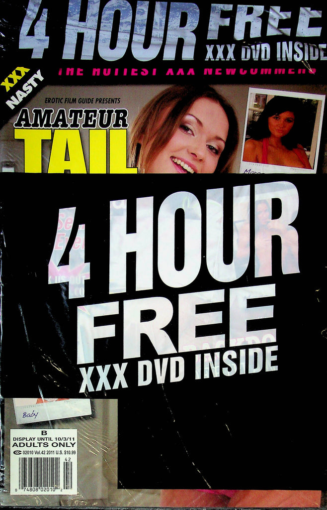 Erotic Film Guide Presents Amateur Tail Magazine Vol.42 2011 SEALED W/DVD 090624RP