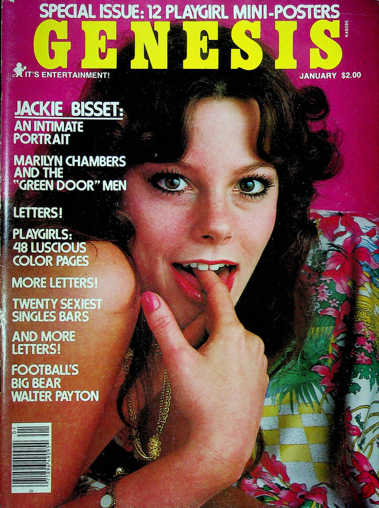 Genesis Magazine Jackie Bisset January 1978 101424RP2