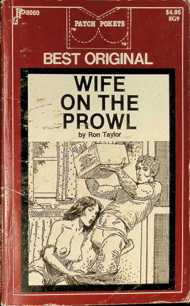 Wife on the Prowl by Ron Taylor PP8050 1977 Patch Pockets Greenleaf Classics Adult Paperback Novel 081925AMP