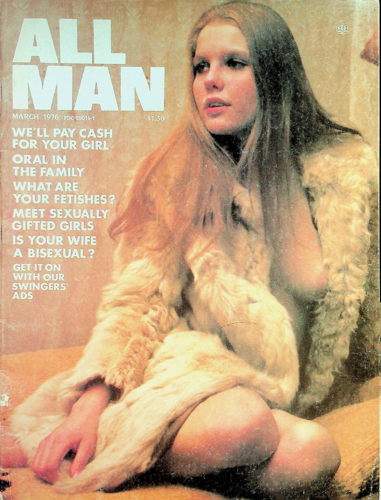 All Man Magazine   Centerfold Girl Misty / Meet Sexually Gifted Girls  March 1976  042826lmp2
