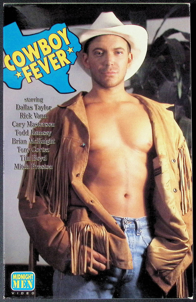 Cowboy Fever Midnight Men Video, Inc. Gay VHS 1995 102124JKVHS2
