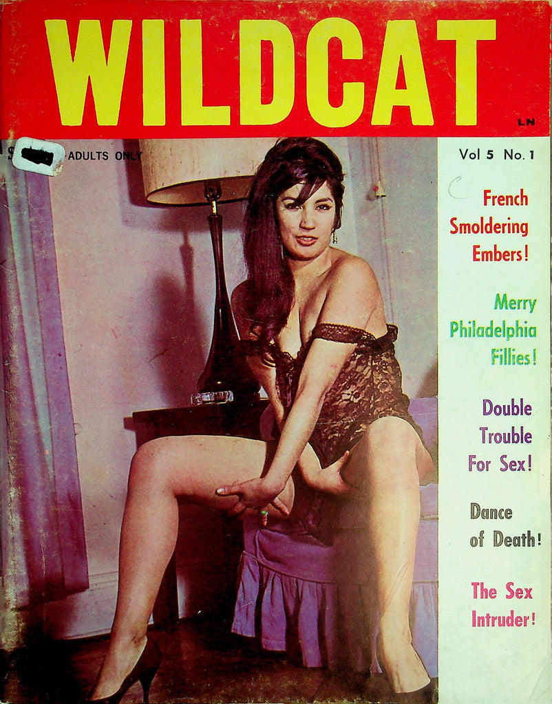 Wildcat Magazine  Joan Brinkman / The Sex Intruder   vol.5 #1  1960's   070726lmp-GSC