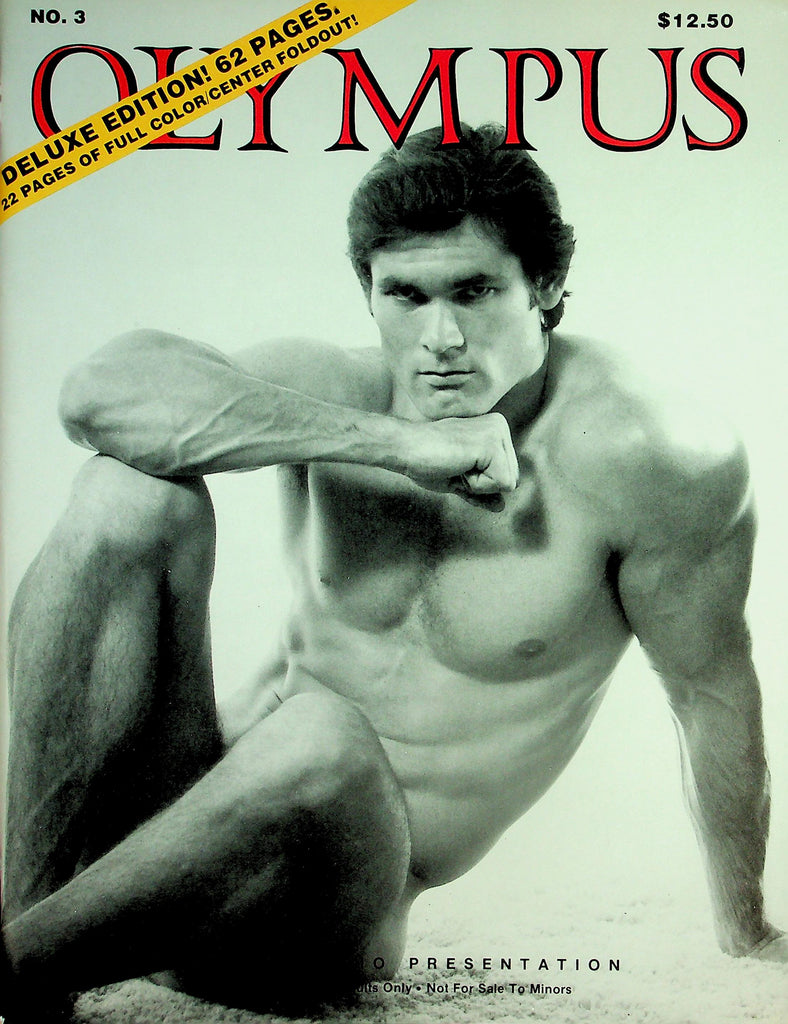 Olympus Gay Interest Magazine  w/CF  vol.1 #3 1988  Deluxe Edition   Colt Studio     041426lmp