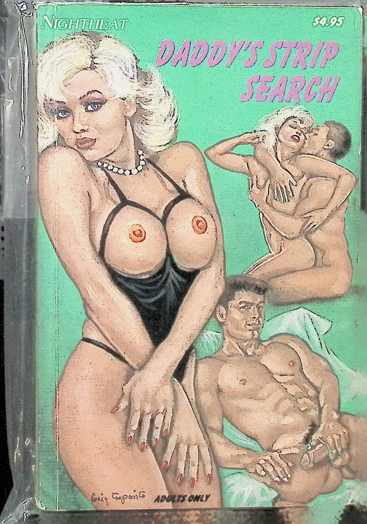 Daddy's Strip Search NT-119 Night Heat Star Distributors Adult Erotic Paperback Novel-071524AMP