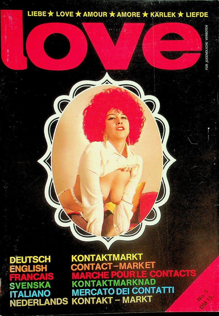 Love International Digest  The Hockey Player , Ulla and Vera, The Picnic  #5  1970's      092826lmp-GSC