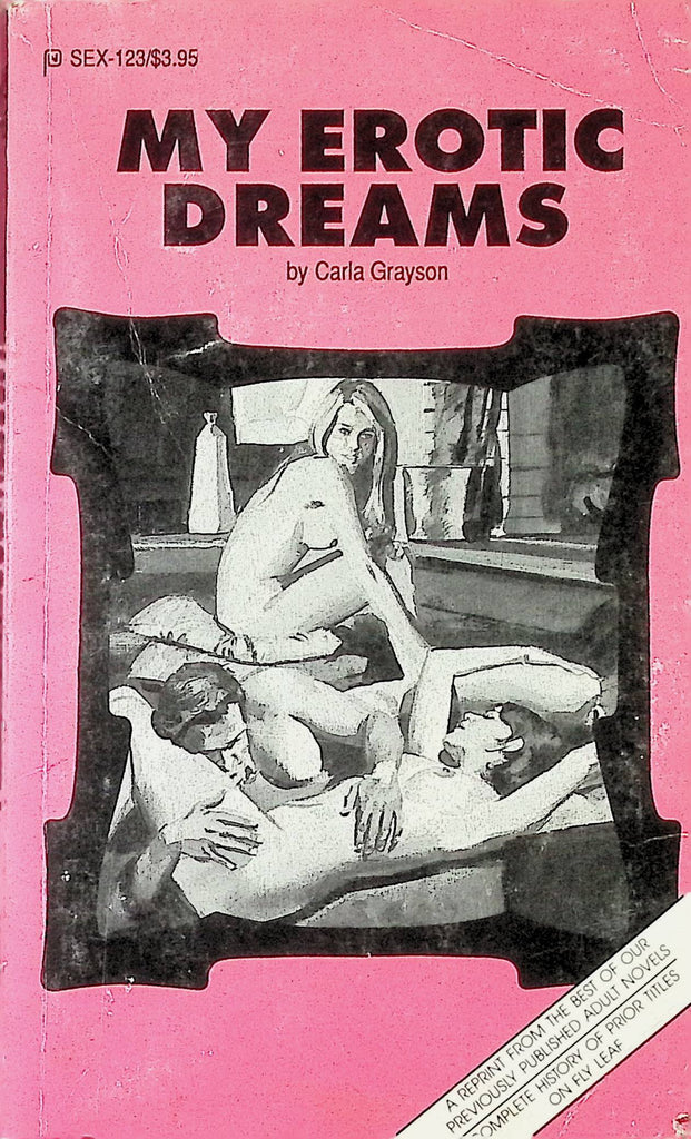 My Erotic Dreams by Carla Grayson SEX-123 1989 Reprint Adult Novel-050724AMP
