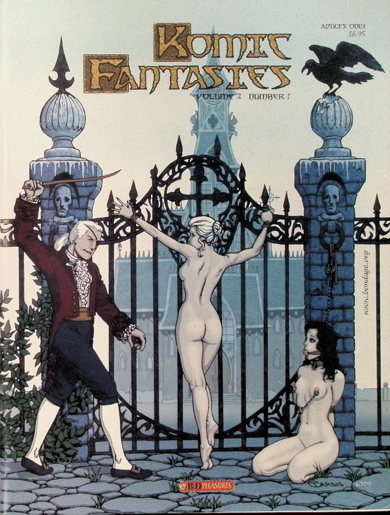 Komic Fantasies Vol 3 #1 2001 Softcover Trade Paperback Illustrated Erotic Art 071526AMP