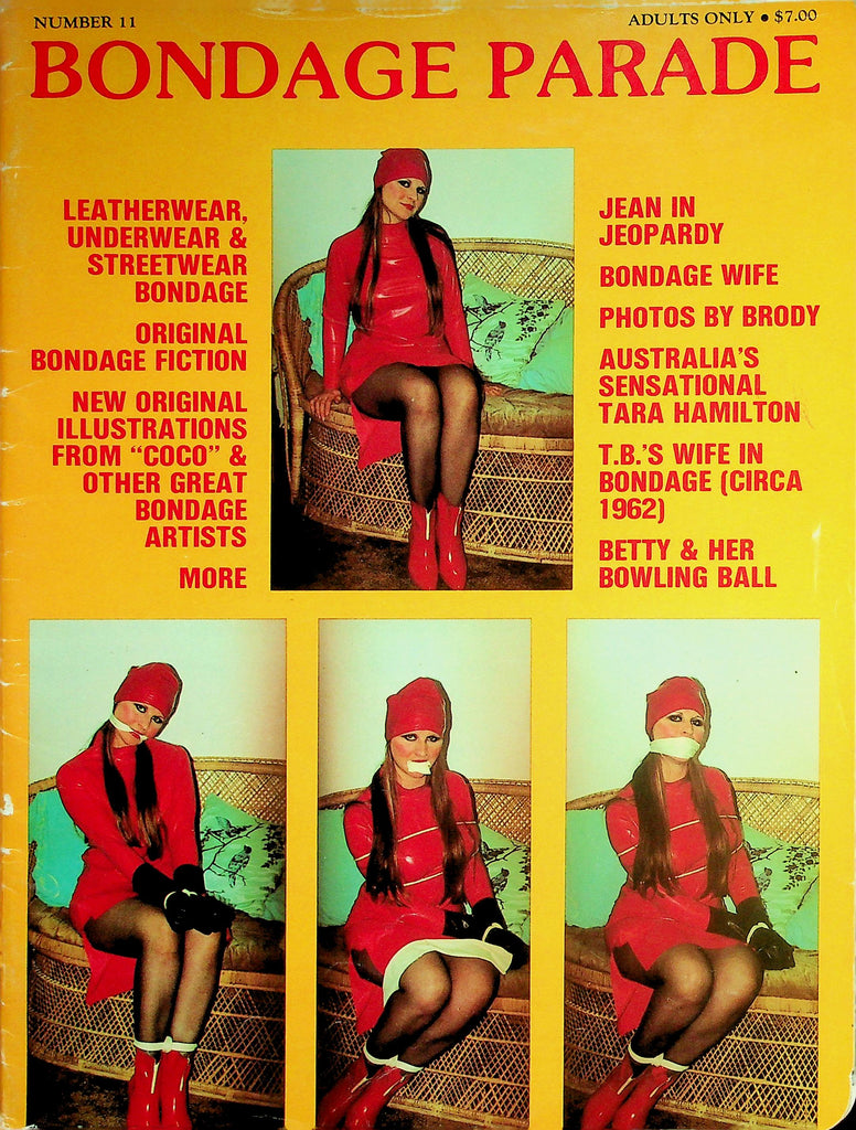 Bondage Parade Magazine  Covergirl Sarah  #11  November 1983  London Enterprises   033026lmp