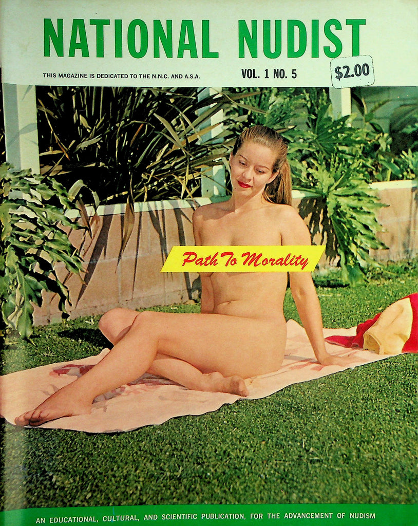 National Nudist Magazine   Path To Morality / Dateline Nudism  vol.1 #5  1960's    071026lmp-GSC