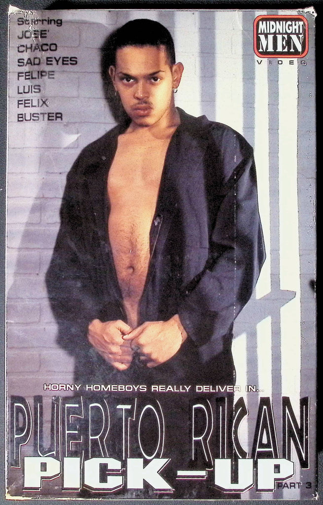 Puerto Rican Pick-Up Midnight Video Gay VHS 1996 100324JKVHS