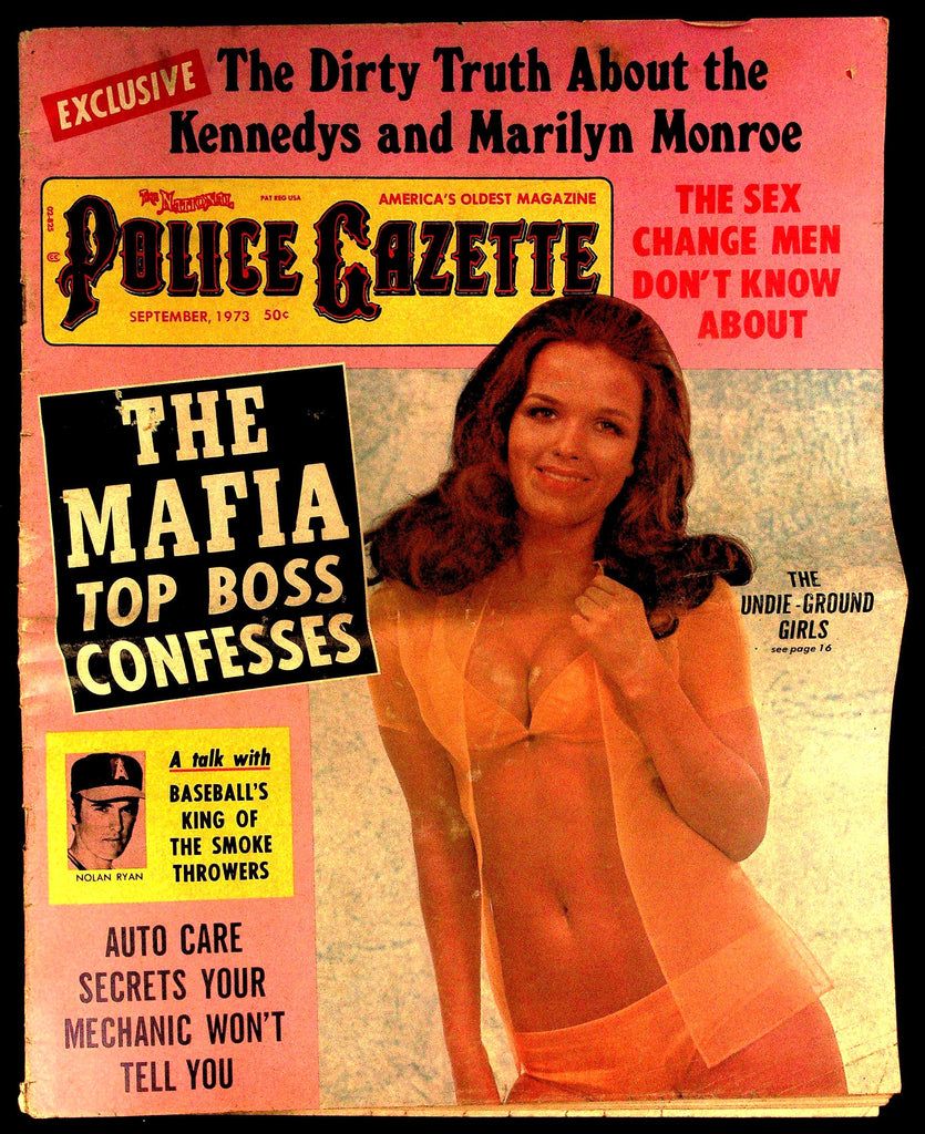 Police Gazette Magazine - September 1973 "Exclusive - America's Oldest Magazine" 081226hrp-19