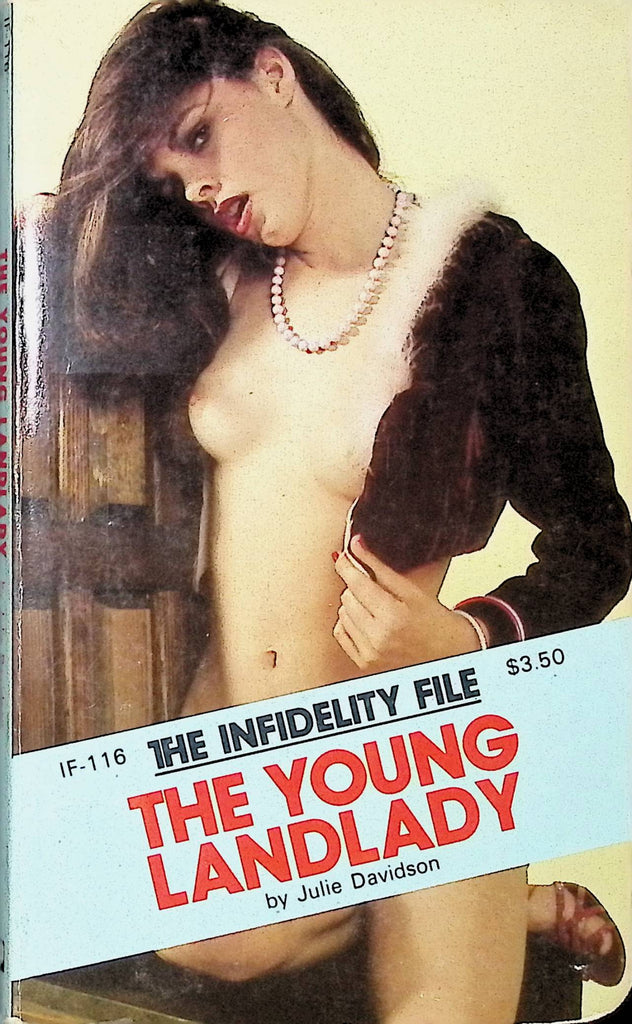 18+ The Young Landlady by Julie Davidson IF-116 1981 The Infidelity File Adult Paperback Novel-081324AMP