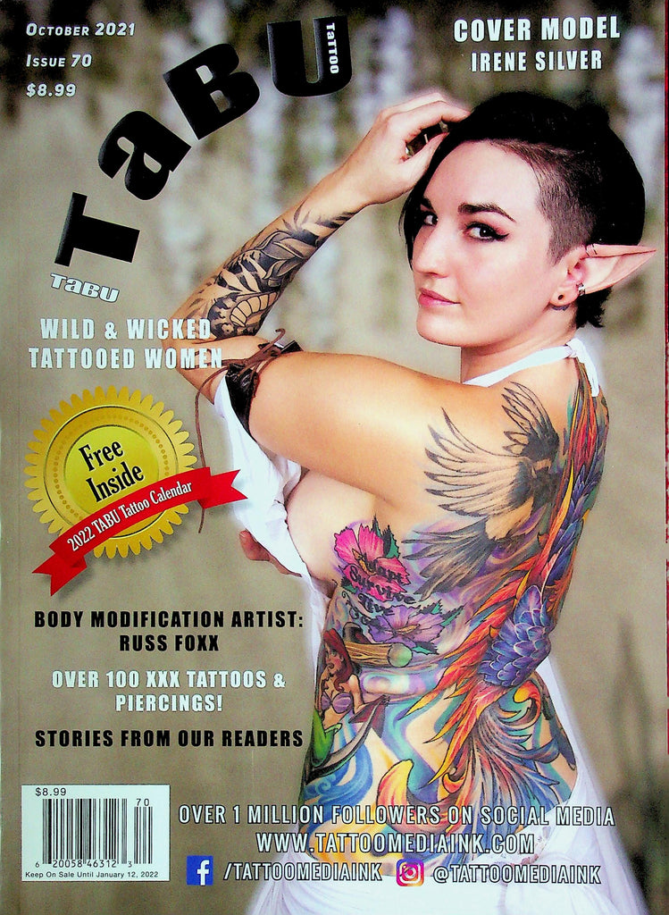 Tabu Tattoo Magazine Russ Foxx October 2021 No.70 020425RP