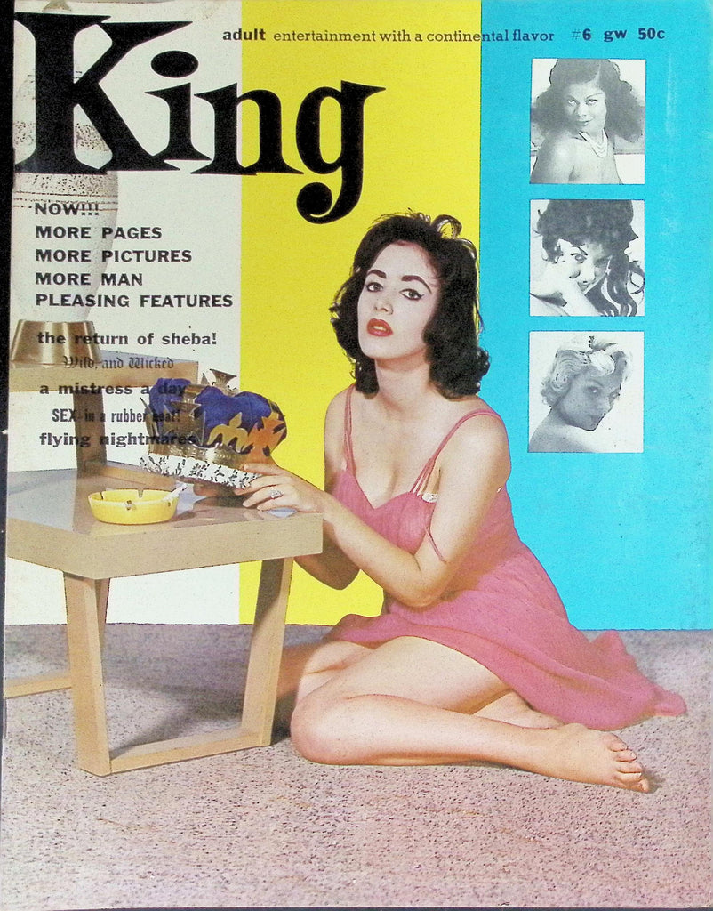 King Magazine 1950s The Return of Sheba More Man Pleasing Features 091426LLP2