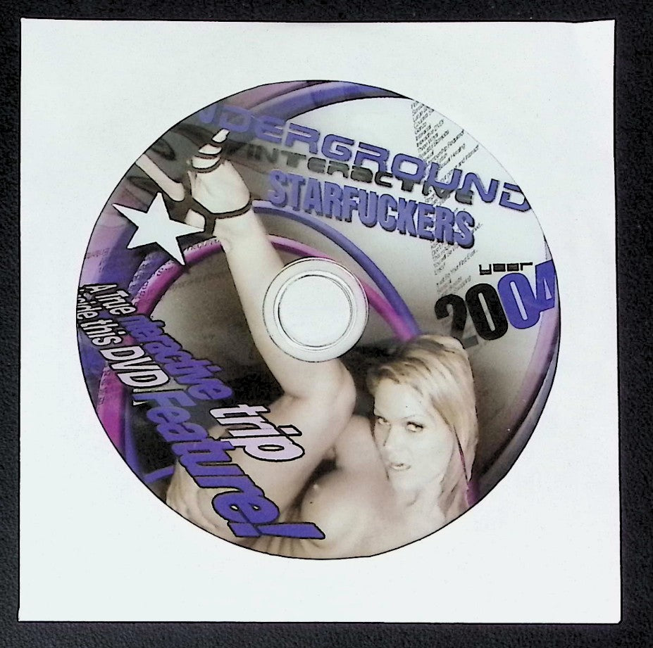 Starfuckers - Case/Cover Art Not Included - Adult DVD Underground Interactive 081925AKDVD-B