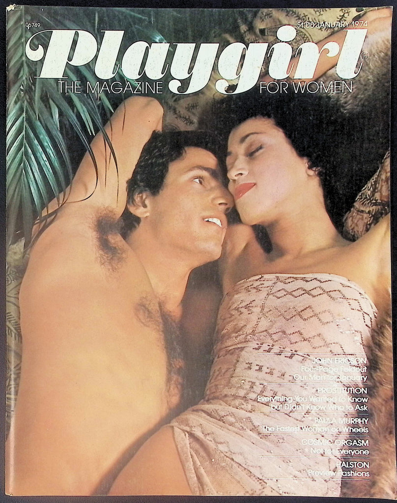 CLEARANCE Playgirl Magazine ft. John Ericson January 1974 091725AKNON-46
