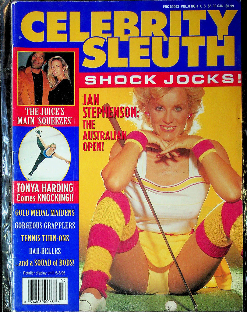 Celebrity Sleuth Magazine Ft. Jan Stephenson & Tonya Harding Vol.8 No.4 052025RP