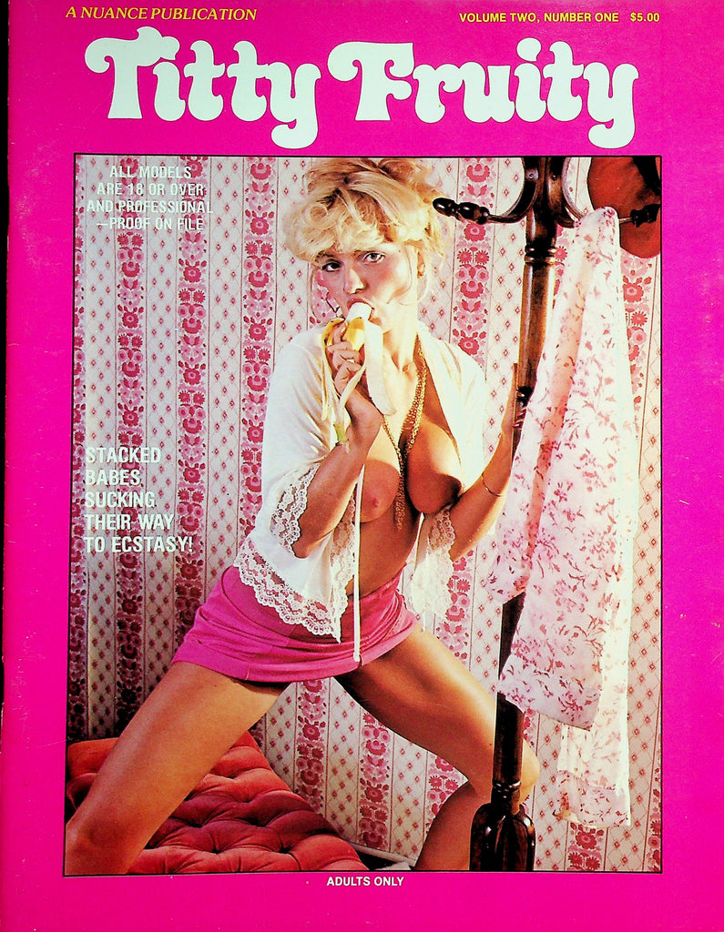 Titty Fruity Magazine  Cover/Centerfold Girl Candy,Sweet Candy vol.2 #1  1979    071826lmp-GSC