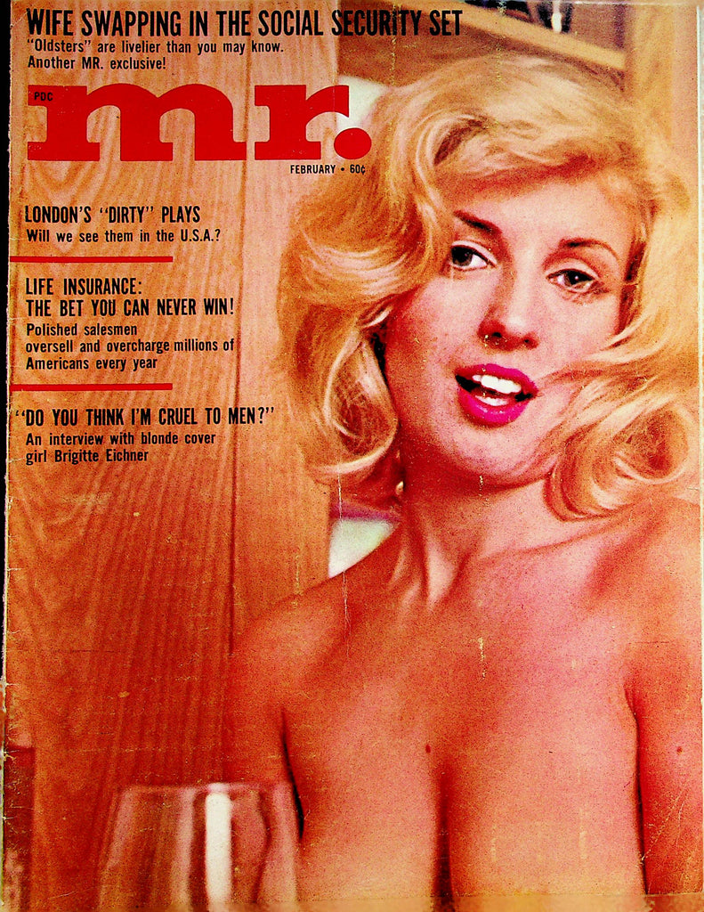 Mr. Vintage Magazine   Lynn Collins  February 1965     063023lm-p