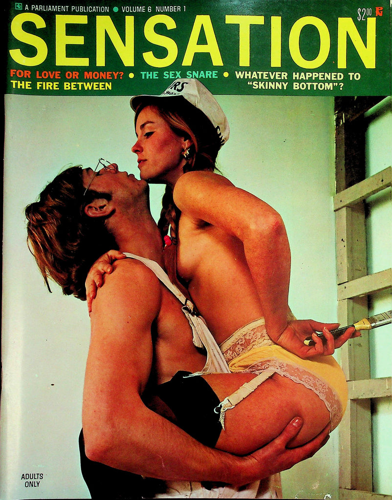 Sensation Magazine  For Love Or Money? / The Sex Snare  vol.6 #1  1969    051126lmp
