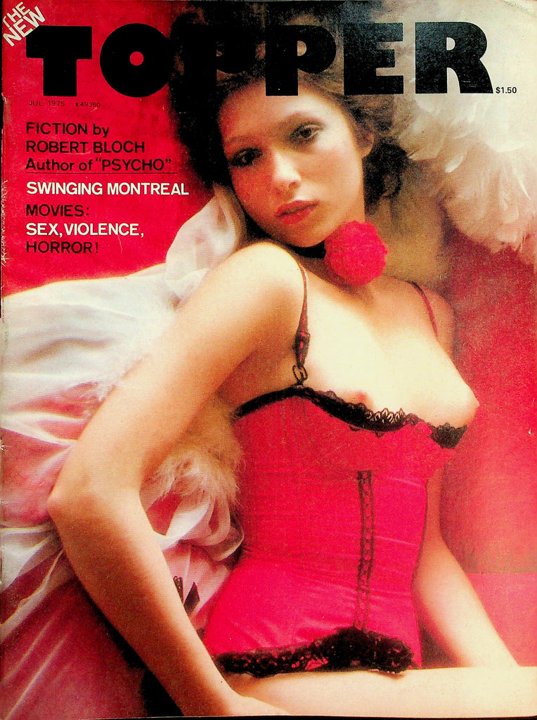 Topper Magazine  Cover/Centerfold Girl Lenore July 1975   062526lmp-GSC