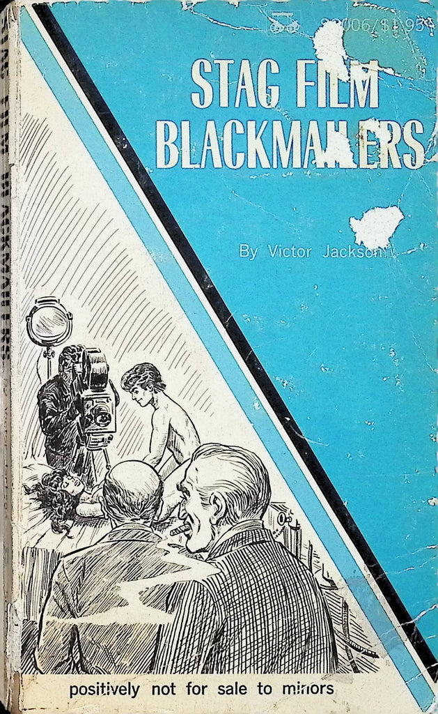Stag Film Blackmailers by Victor Jackson SC006 1971 Adult Erotic Paperback Novel-052224AMP