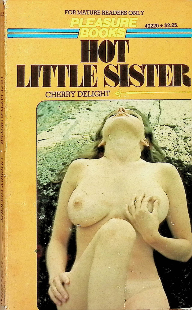 18+ Hot Little Sister by Cherry Delight Pleasure Books 40220 1977 Adult Paperback Novel-082724AMP