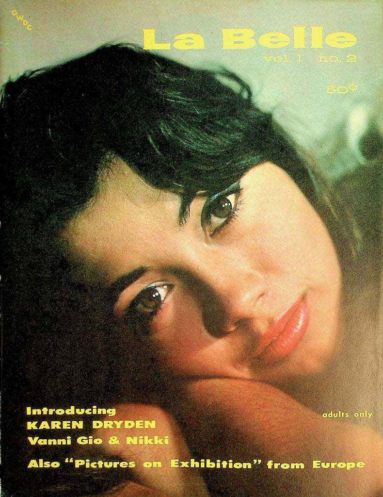 La Belle Magazine  Karen Dryden, Vanni Gio & Nikki  vol.1 #2  1960  032726lmp