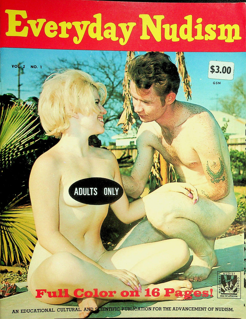 Everyday Nudism Magazine  Those Nude Flicks  vol.2 #1 1960's   081926lmp2-GSC