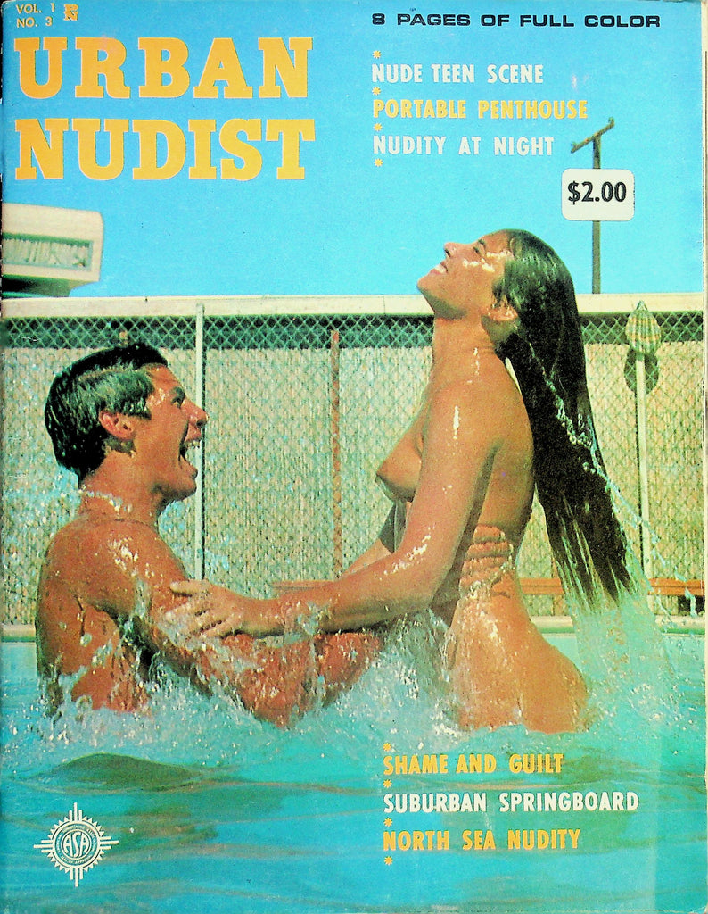 Urban Nudist Magazine  Nudity At Night / North Sea Nudity  vol.1 #3 1962     071126lmp-GSC