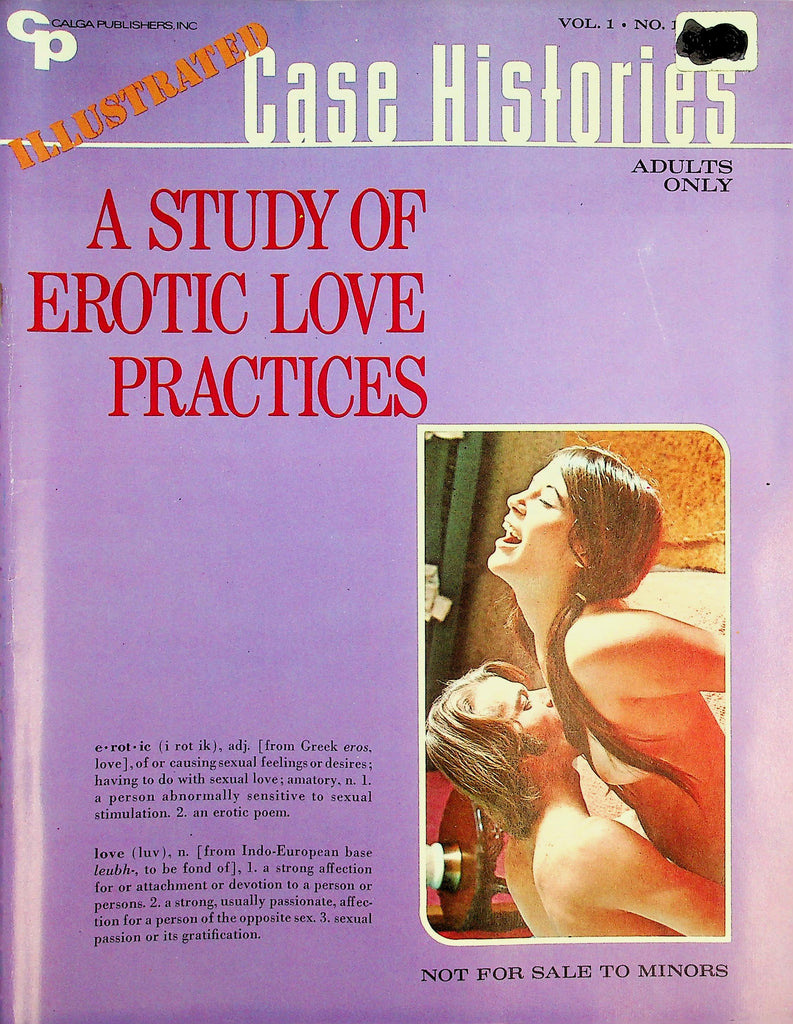 A Study Of Erotic Love Practices Case Histories Magazine  Erotic Love, Oral Love, Anal Pleasure  April 1970  071326lmp-GSC