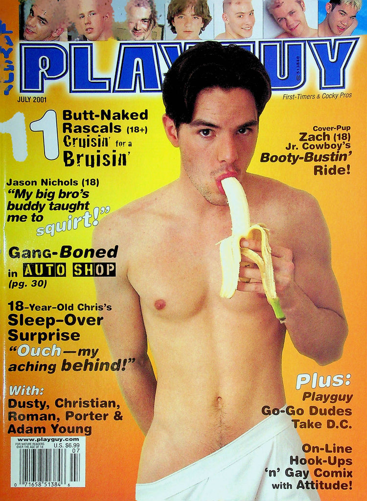 Playguy Gay Men's Magazine Ft. Dusty & Christian July 2001 121724RP