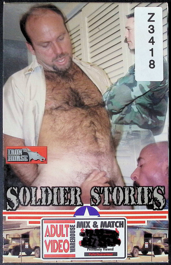 Soldier Stories Iron Horse Studios Gay VHS 1998 102224JKVHS6