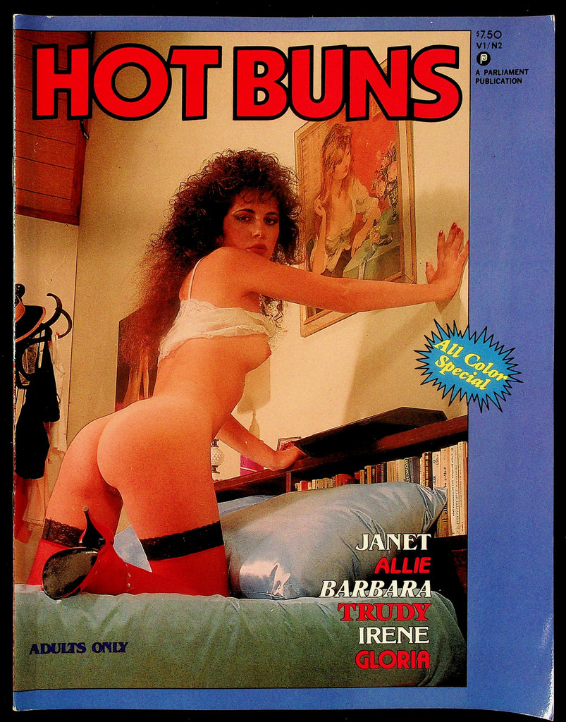 Hot Buns All Color Pictorial V1, #2 1989 Janet, Allie, & More Parliament 091726HRP-60