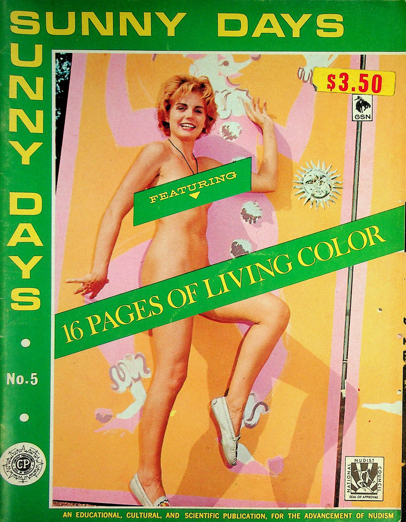 Sunny Days Nudist Magazine   Splash Parties  #5  October 1965   082126lmp-GSC