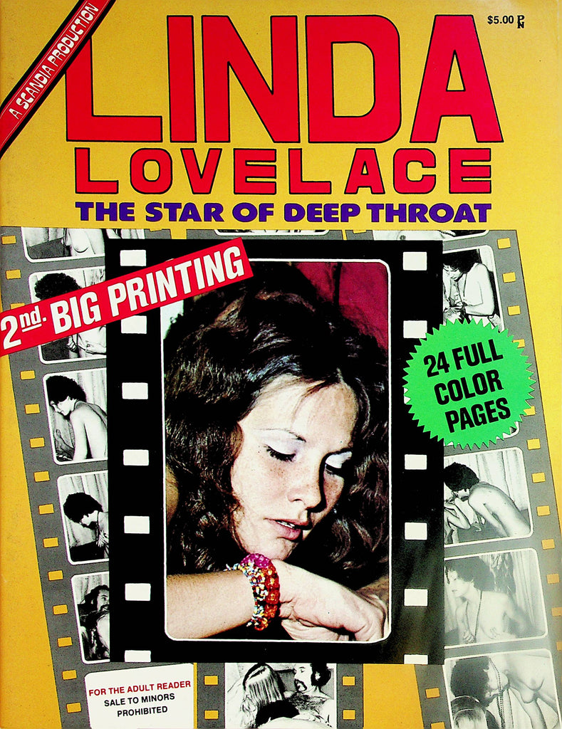 Linda Love Lace The Star Of Deep Throat Magazine  2nd Big Printing 1973  Scandia Production   120123lm-p2