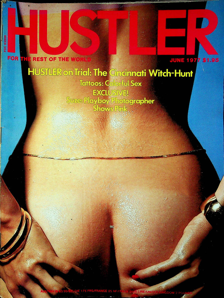Hustler Magazine Cincinnati Witch Hunt June 1977 080723RP